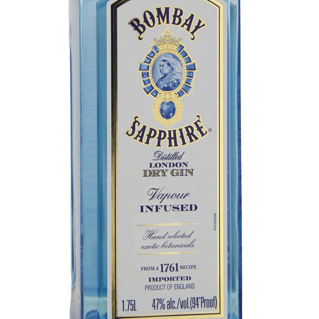 Bombay Sapphire Gin / 1.75 Ltr