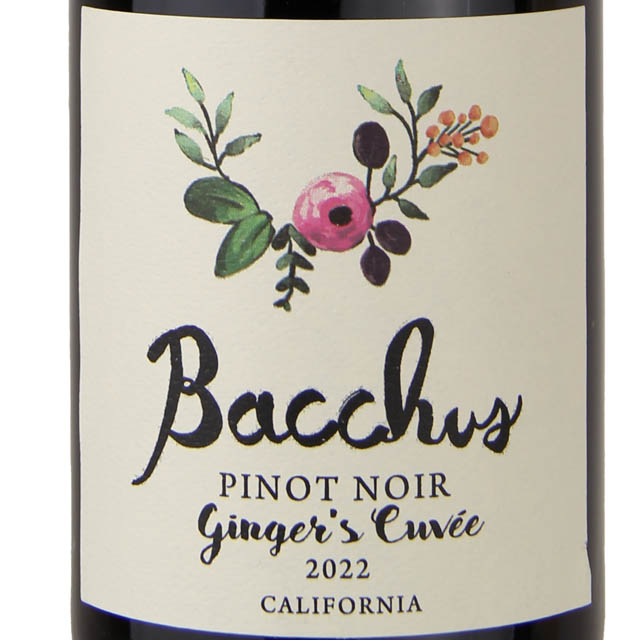 Bacchus Gingers Cuvee Pinot Noir / 750 ml