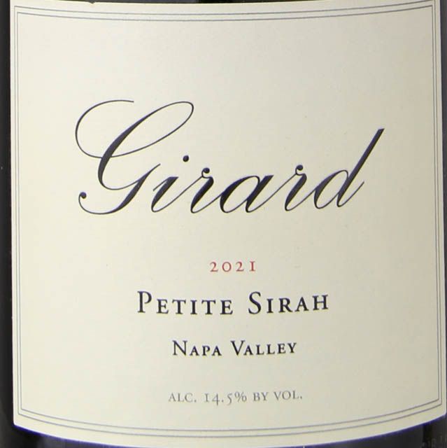 Girard Petite Sirah / 750 ml