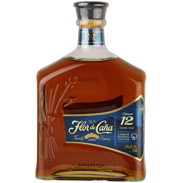 Flor de Cana Centenario 12 yr Rum / 750 ml