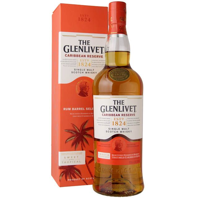 Glenlivet Caribbean Reserve Single Malt Scotch Whisky / 750 ml