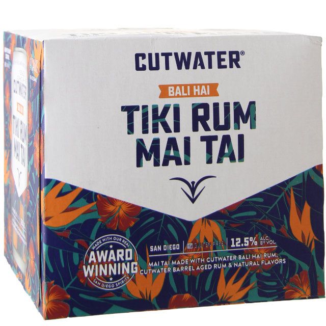 Cutwater Spirits Bali Hai Tropical Tiki Rum Mai Tai 4 Pk / 4-355mL