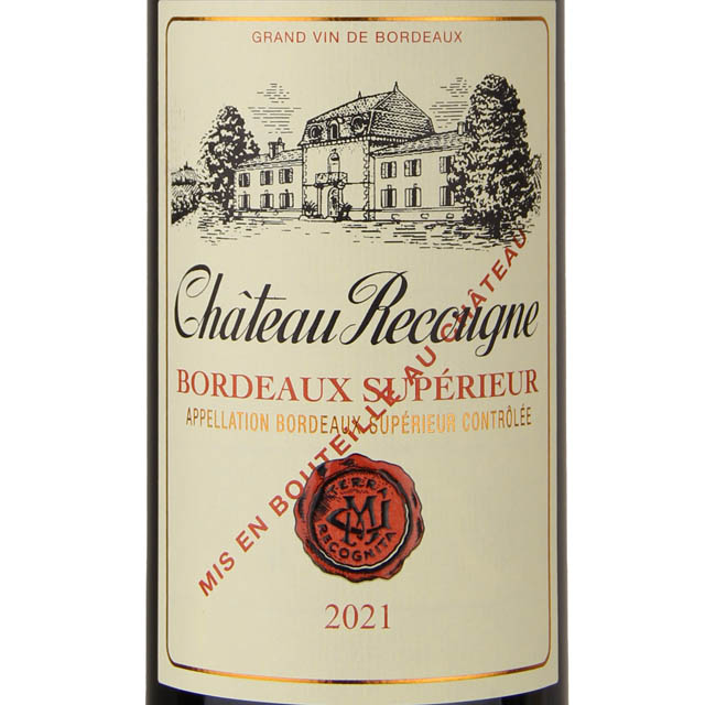 Chateau Recougne Bordeaux Red / 750mL