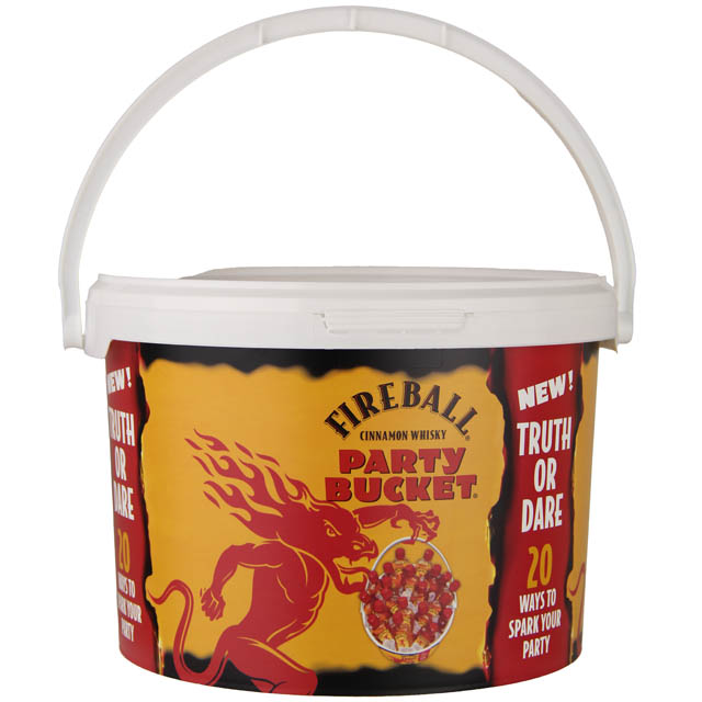 Fireball Cinnamon Whisky Party Bucket / 20-50mL