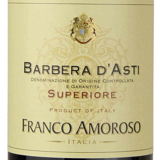 Franco Amoroso Barbera d'Asti Superiore / 750mL