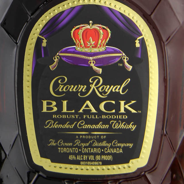Crown Royal Black / Ltr