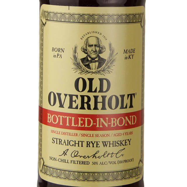 Old Overholt Bonded Straight Rye Whiskey / Ltr