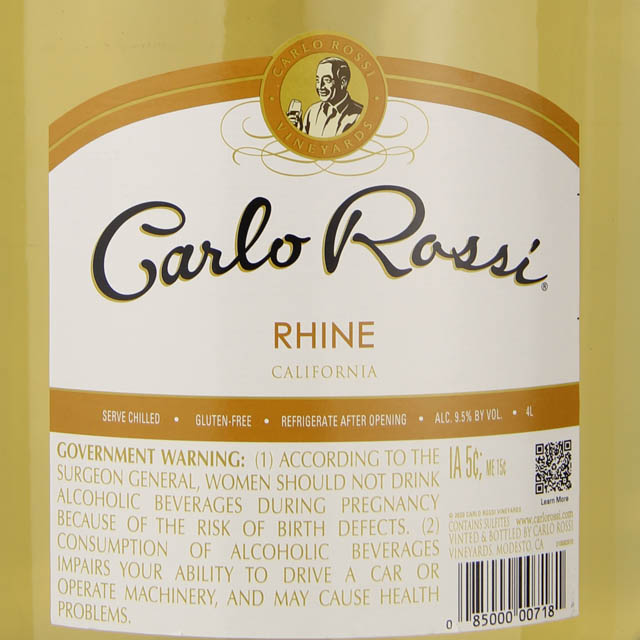 Carlo Rossi Rhine / 4 Ltr