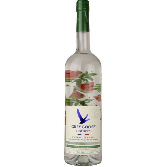 Grey Goose Essences Watermelon &amp; Basil Vodka / Ltr
