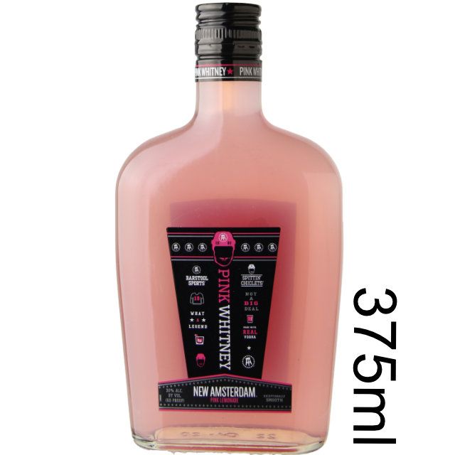 New Amsterdam Pink Whitney Flavored Vodka  - (Half Bottle) / 375mL