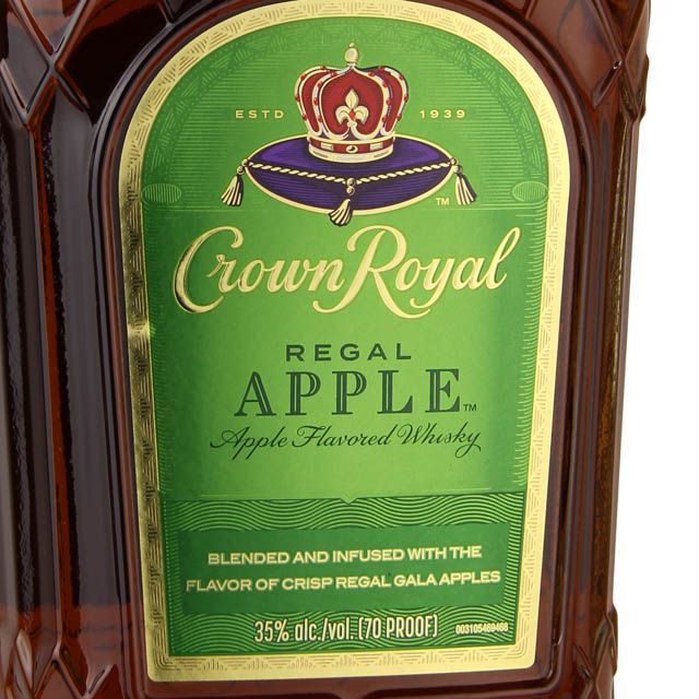 Crown Royal Apple Flavored Canadian Whisky / 1.75 Ltr