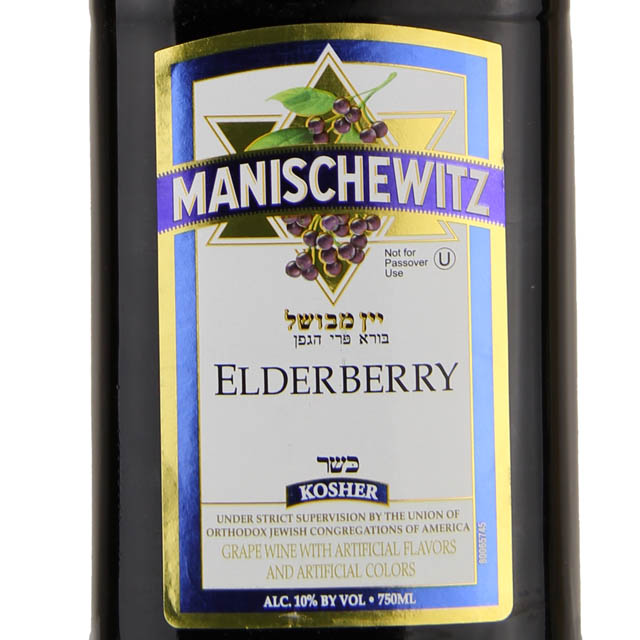 Manischewitz Elderberry  / 750 ml