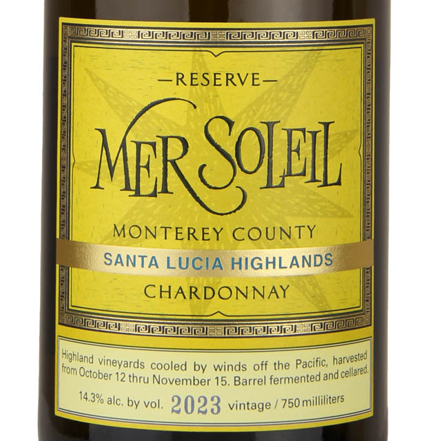 Mer Soleil Monterey County Chardonnay / 750 ml