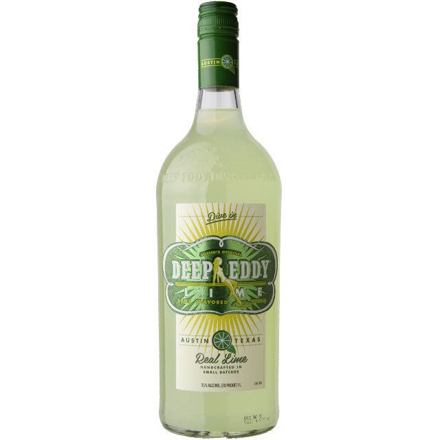 Deep Eddy Real Lime Flavored Vodka / Ltr