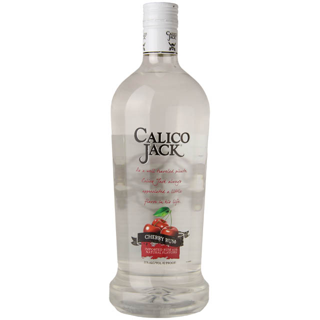 Calico Jack Cherry Flavored Rum / 1.75 Ltr