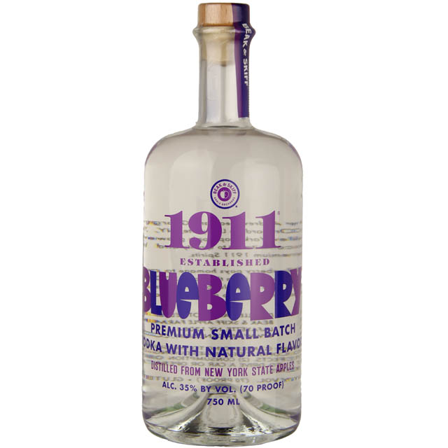 1911 Beak and Skiff Blueberry Flavored Vodka / 750mL