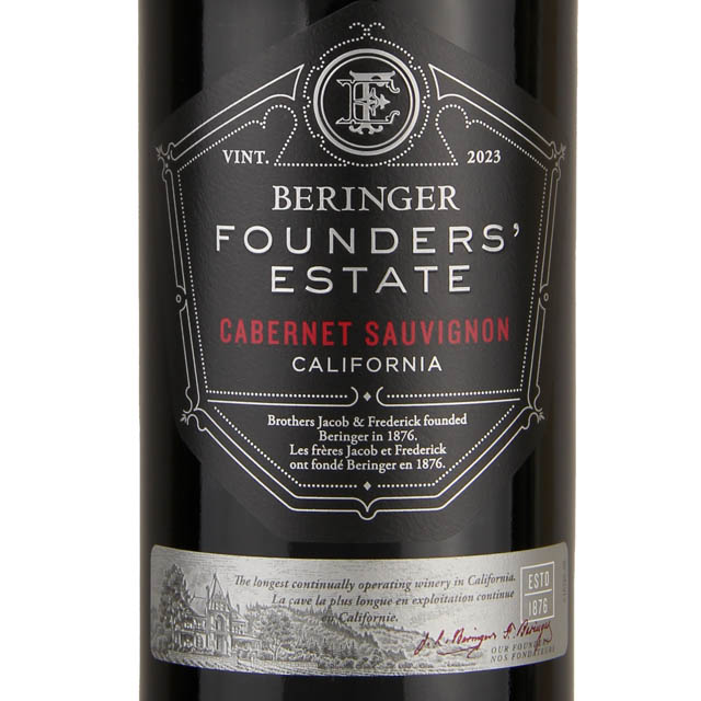 Beringer Founder's Estate Cabernet Sauvignon / 750 ml