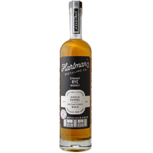 Hartman's Distilling Company Straight Rye Whiskey / 750mL