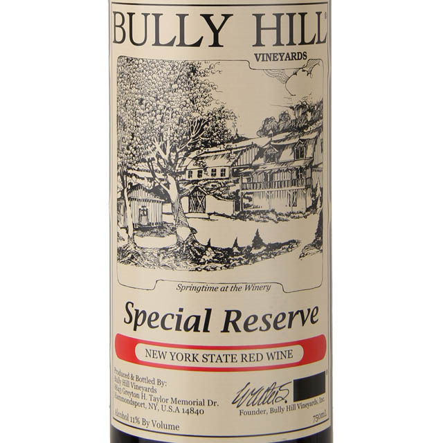 Bully Hill Special Reserve Red / 750 ml