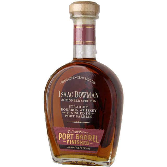 Isaac Bowman Port Barrel Finished Straight Bourbon Whiskey / 750mL