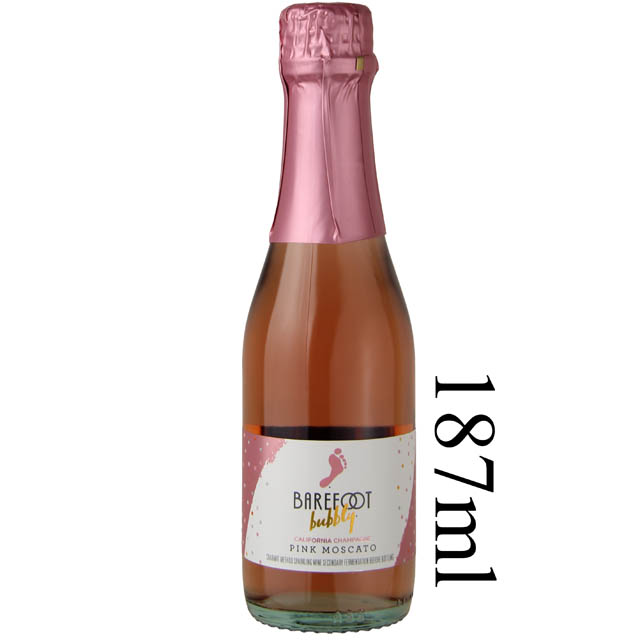 Barefoot Bubbly Pink Moscato / 187 ml