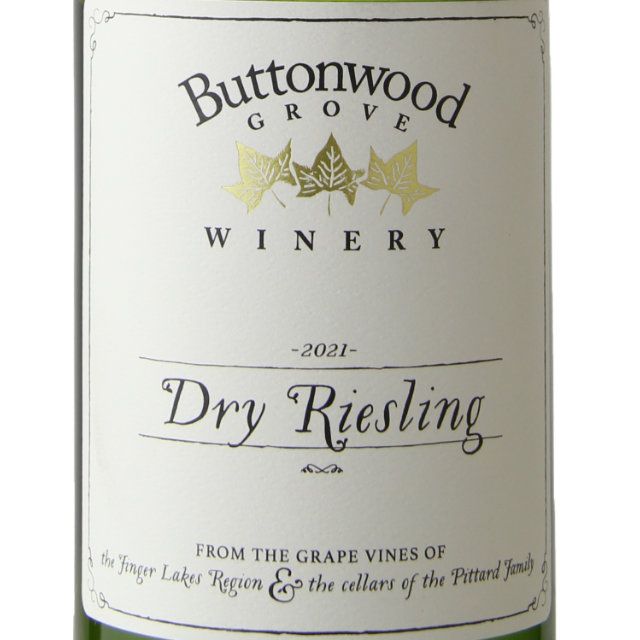 Buttonwood Grove Dry Riesling / 750 ml