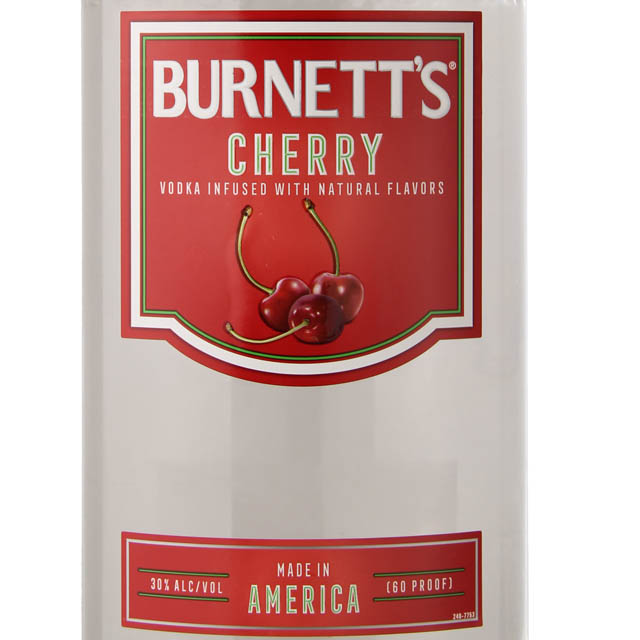 Burnett's Cherry Flavored Vodka / 1.75 Ltr