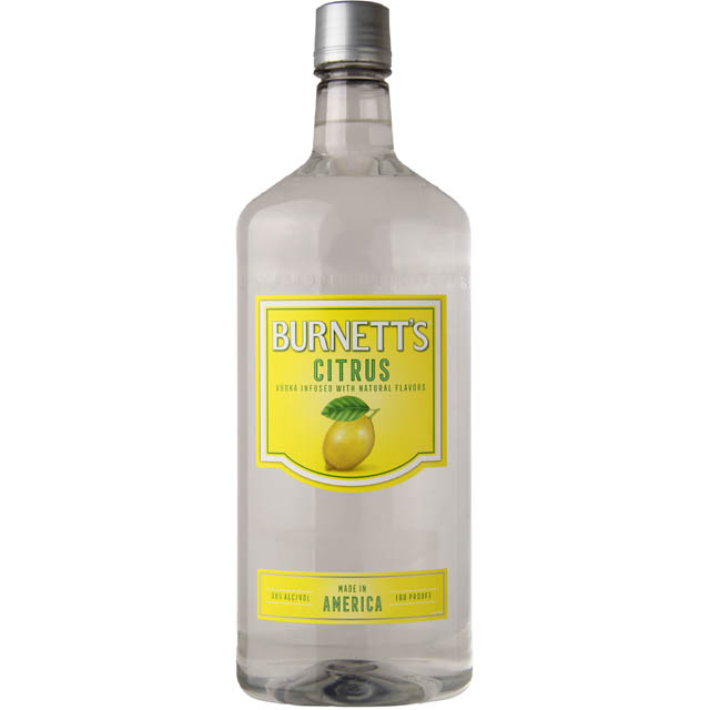 Burnett's Citrus Flavored Vodka / 1.75 Ltr
