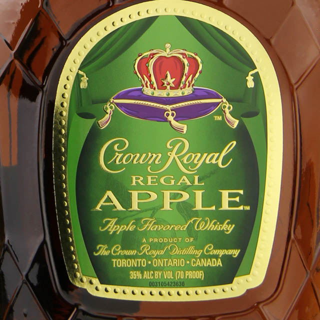 Crown Royal Regal Apple Flavored Canadian Whisky / Ltr