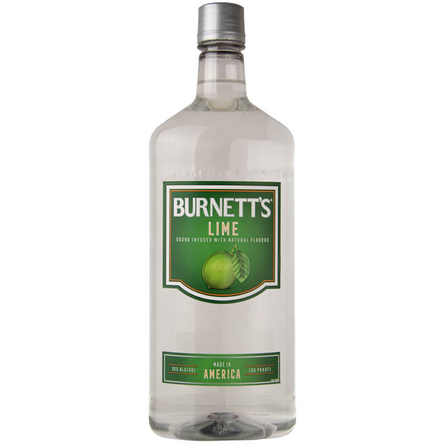 Burnett's Lime Flavored Vodka / 1.75L