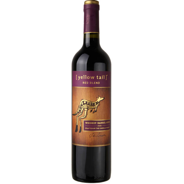 Yellow Tail Whiskey Barrel Aged Red Blend / 750 ml
