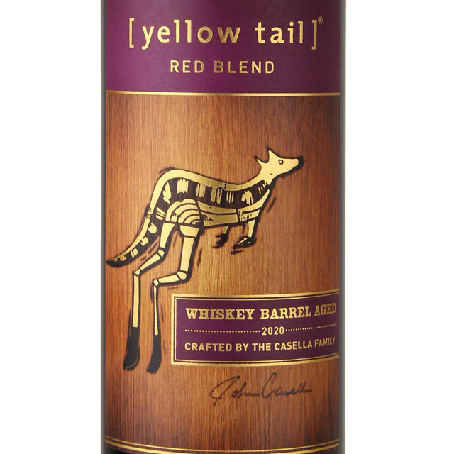 Yellow Tail Whiskey Barrel Aged Red Blend / 750 ml