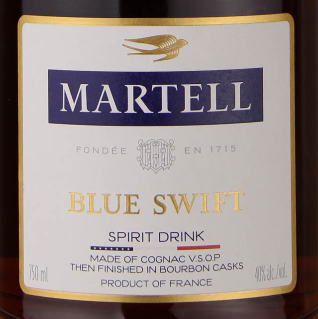 Martell VSOP Blue Swift Cognac / 750mL