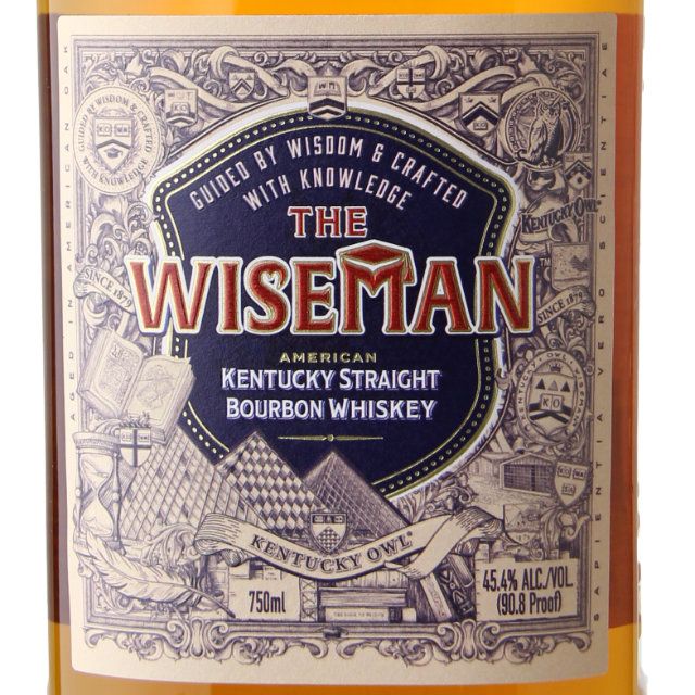 Kentucky Owl The Wiseman Straight Bourbon Whiskey / 750mL