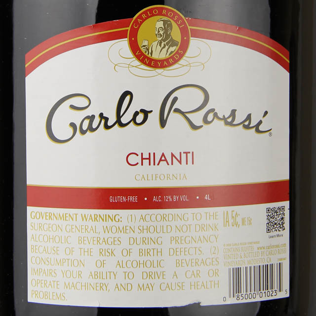 Carlo Rossi Chianti / 4 Ltr