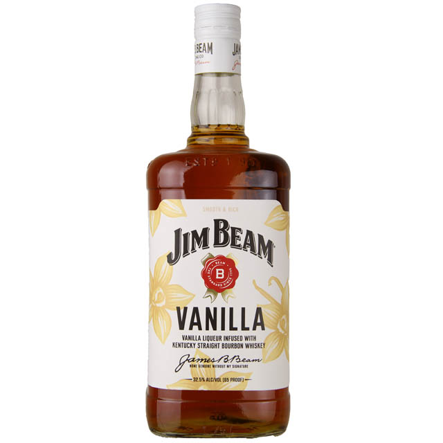 Jim Beam Vanilla Flavored Bourbon Whiskey / 1.75L