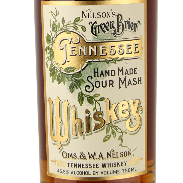 Nelson''s Green Brier Tennessee Sour Mash Whiskey / 750mL